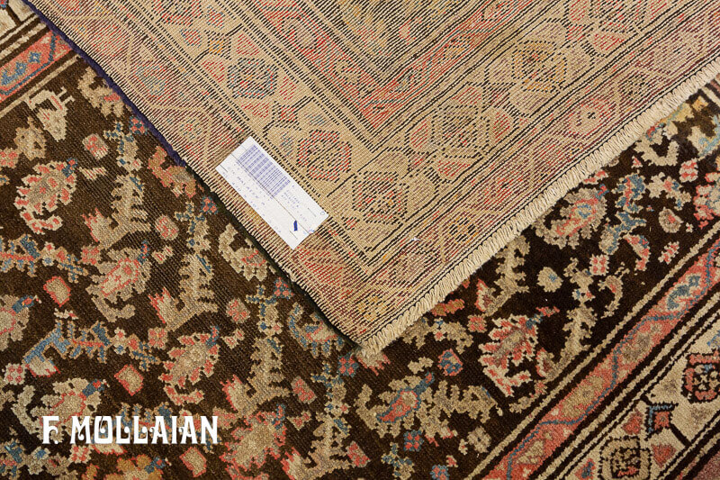 Antique Persian Malayer Gallery Size Carpet  n°:87711464